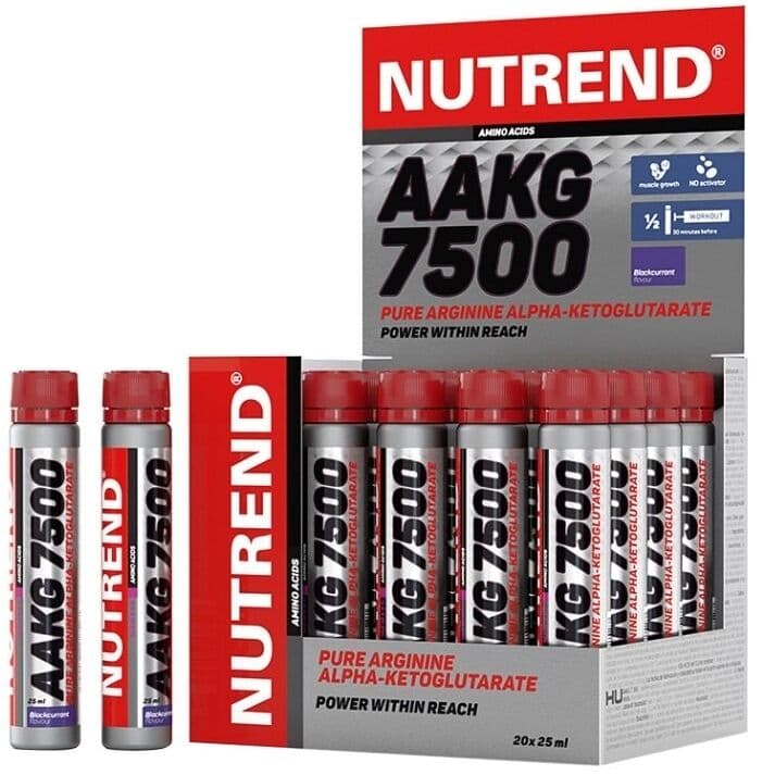 AAKG 7500, Blackcurrant - 20 x 25 ml.