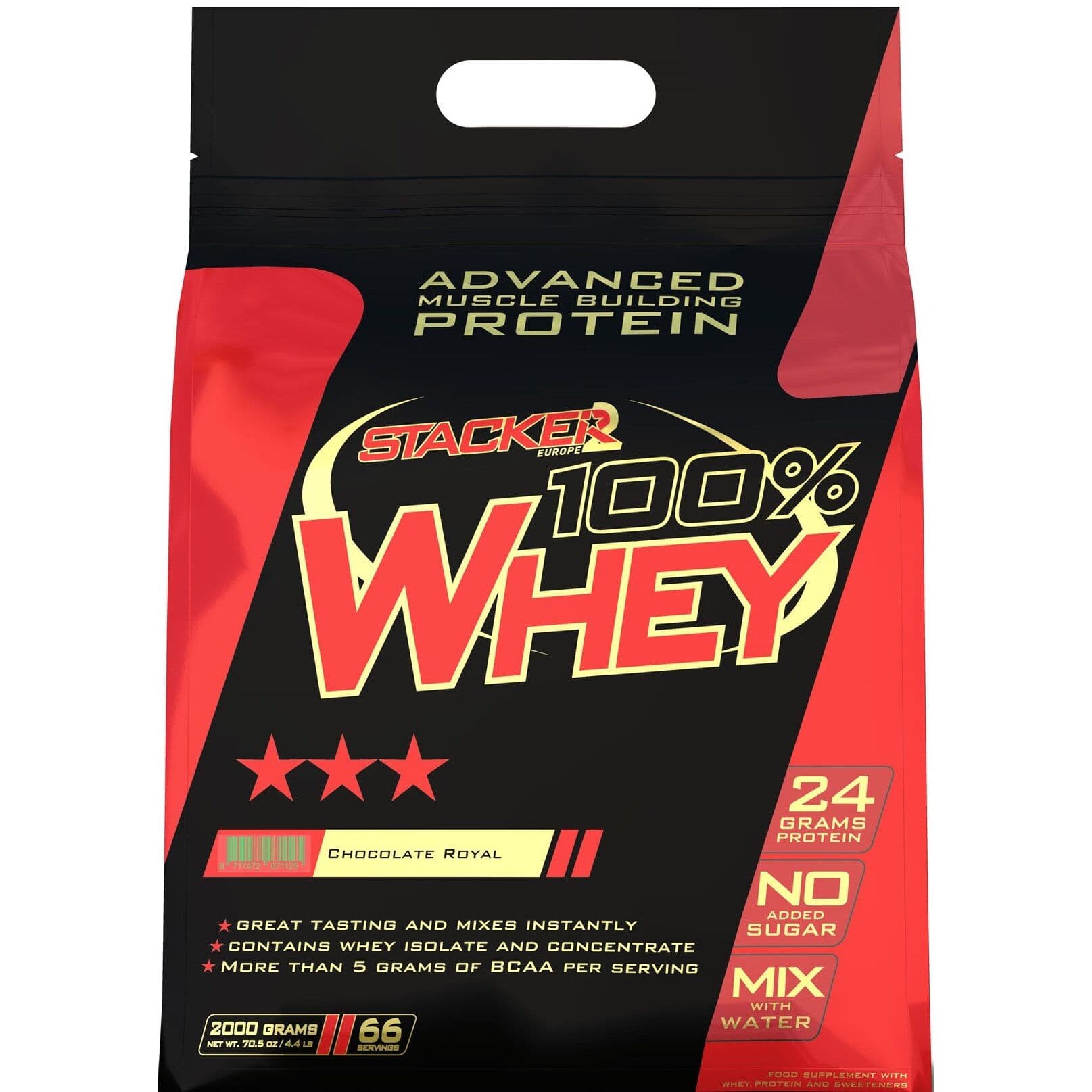 100% Whey, Chocolate - 2000g