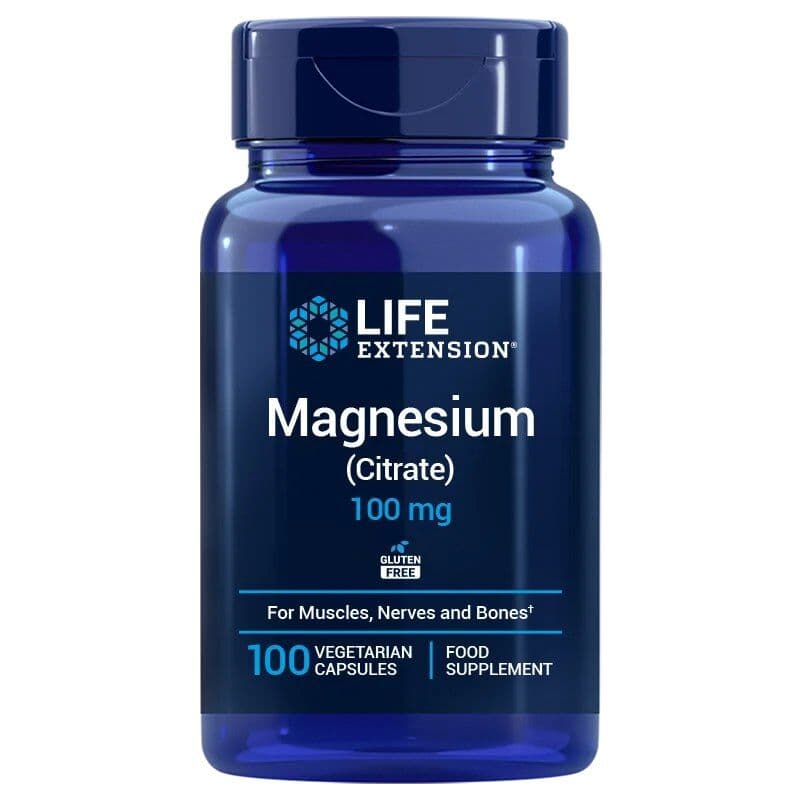 LIFE EXTENSION Magnesium Citrate, 160 mg EU version (100 vcaps)