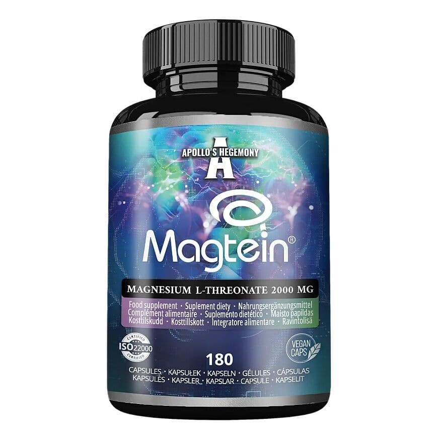 Apollo's Hegemony – Magtein Magnesium L-Threonate – 180 vcaps