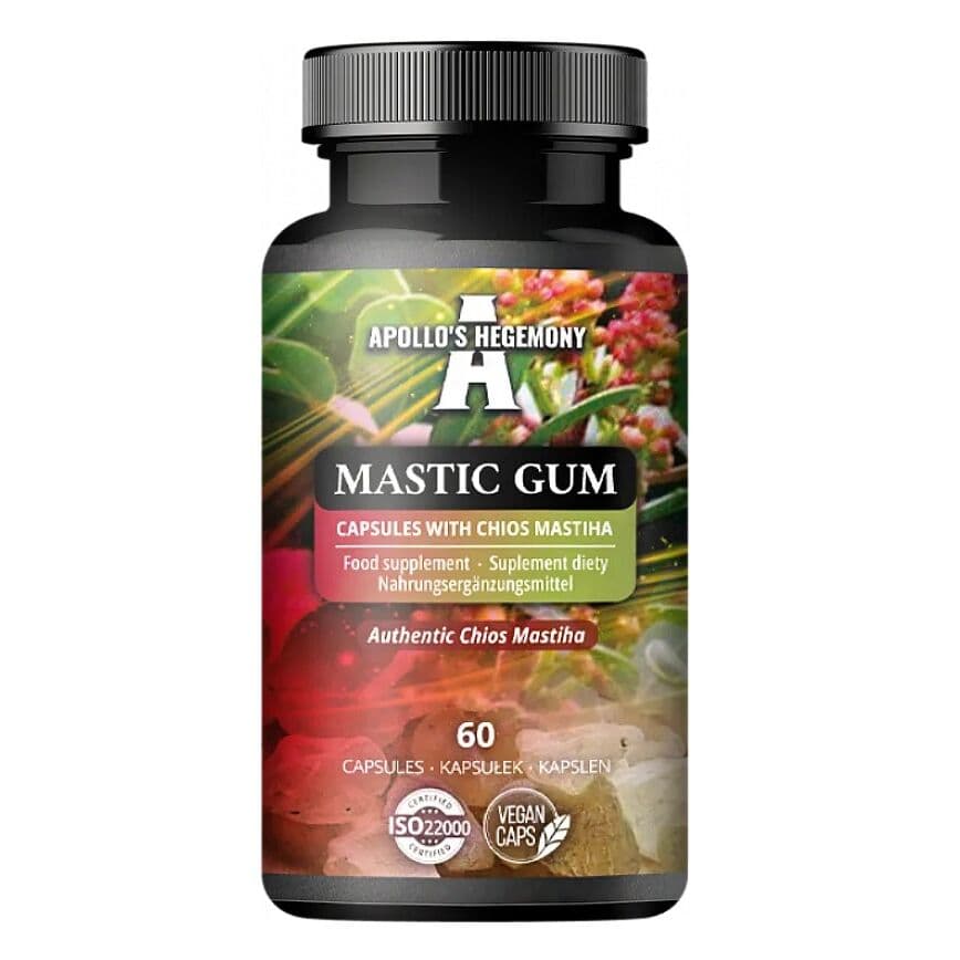 Mastic Gum with Chios Mastiha – 60 vcaps